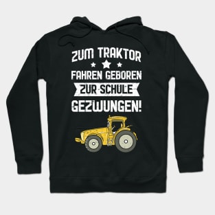 Farm Vehicle Tractors Driving Hoodie